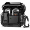 Puzdro pre Samsung Buds 3 / 3 FE / 3 Pro - Tech-Protect Carbonox čierne