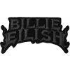 Billie Eilish Flame Nášivka Black