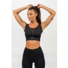Nebbia Športová podprsenka so sieťkou PERFORMANCE 477 - black - XS