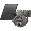 Solárna kamera Viking HDs04 4G sivá