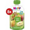 HIPP BIO Kapsička 100 % ovocie jablko banán jahoda 8 x 100 g