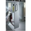 Kesseböhmer Plnovýsuvný kôš 15-3D strieborný 150 mm Univerzálne osadenie