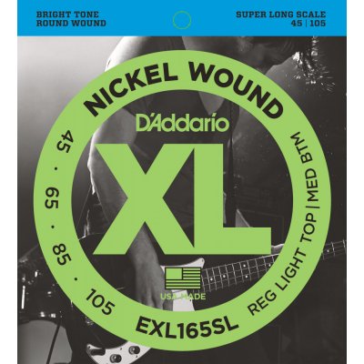 D'Addario EXL165SL Struny pre basgitaru