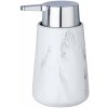 Wenko Dávkovač mydla Adrada 330 ml keramika 10,5 x 15 x 8,5 cm biely