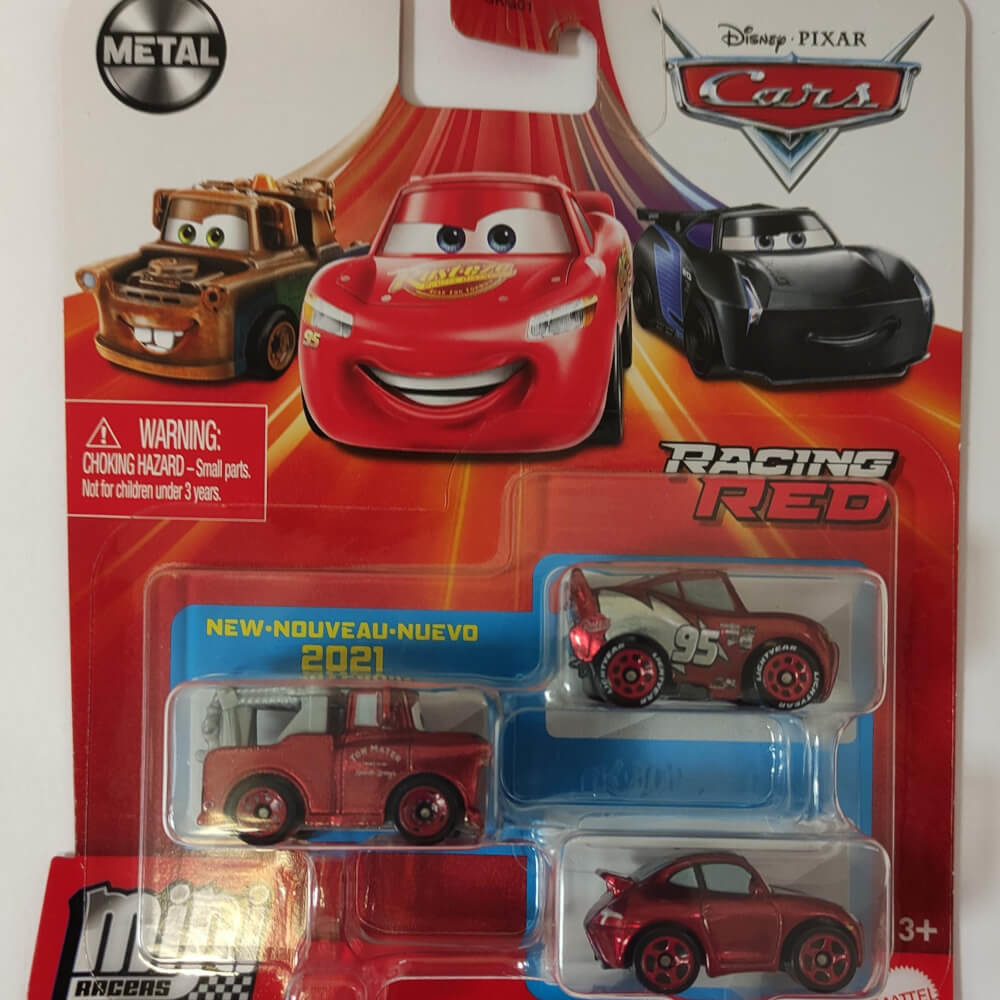 Mattel CARS MINI 3KS PACK ASST