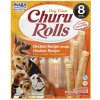 Churu Dog Rolls Chicken wraps Chicken 8x12g