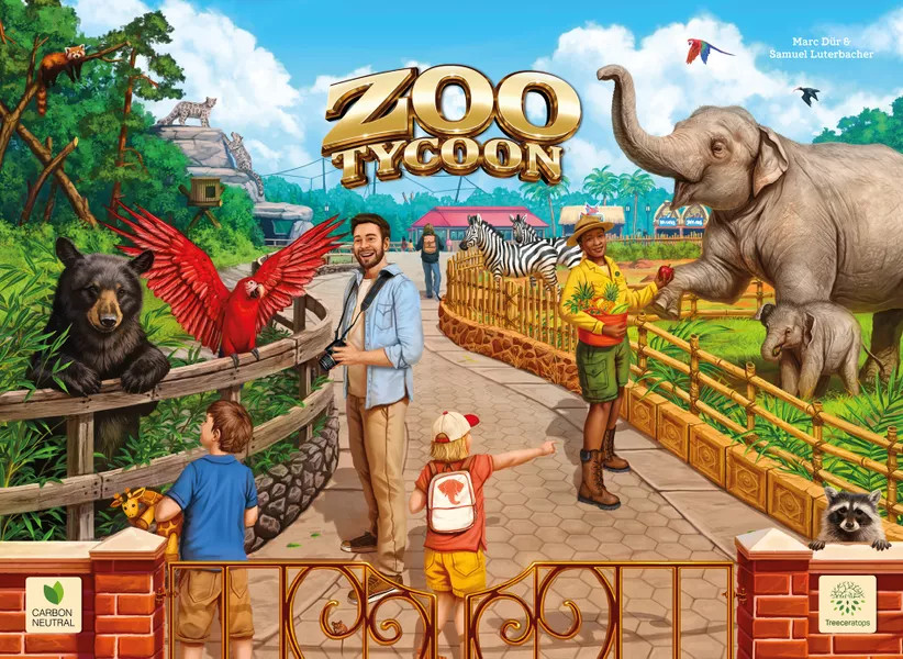Treecer Zoo Tycoon: The Board Game Deluxe Edition