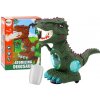 LEAN TOYS Tancujúci dinosaurus – zelený
