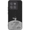 Picasee silikónový čierny obal pre Xiaomi 14 - Astronaut