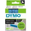 páska DYMO 45016 D1 Black On Blue Tape (12mm) (S0720560)