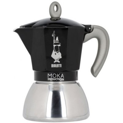 Bialetti Moka Induction 6 šálok čierna NEW