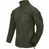 Mikina HELIKON-TEX Alpha Tactical grid fleece - olivovozelená