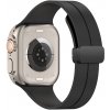 Techsuit - Náhradný remienok - Apple Watch 1/2/3/4/5/6/7/8/9/SE/SE 2/Ultra/Ultra 2 (42/44/45/49mm) - Čierna KP29285