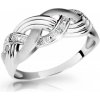 Cutie Diamonds Krásny prsteň z bieleho zlata s diamantmi DZ6745-1848-10-X-2 49 mm