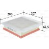 VALEO Vzduchový filter VALEO 585438