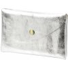 VerMari ET MET-L-1 strieborná dámska kožená peňaženka a držiak na doklady 15,5 x 10 x 2 cm