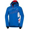 Northfinder Pánska trendová lyžiarska zateplená bunda s plnou výbavou DAMIEN bluered S BU-3929SNW