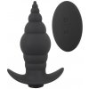 Black Velvets RC Butt Plug – vibračný análny plug na diaľkové ovládanie
