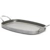 Pekáč de Buyer Oceľová grilovacia panvica obdĺžniková Mineral B Element 38 x 26 cm