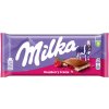 Milka Raspberry Creme čokoláda 100g