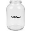 Sklenica 3680 ml – veľká nádoba na fermentáciu veľká nádoba na fermentáciu