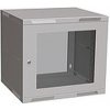 Solarix Sensa skládaný Sensa LITE 9U 450mm dvere sklo RAL 7035 -L-9U-545-11-G