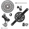 SRAM XX T-Type Eagle E-MTB Brose Transmission AXS sada, kľuky 165 mm, kazeta 10-52T, 1x12