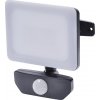 Solight LED reflektor Quick so senzorom, 10W, 850lm, 4000K, IP44, čierny WM-10WS-Q