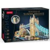 CubicFun 3D puzzle svítící Tower Bridge 222 ks