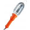 Solight montážna lampa, E27, AC 230V, 5m, oranžová s kovovou mriežkou [WM18]