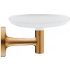 Duravit Starck T - Mydlovnička s držiakom, matné sklo/kefovaný bronz 0099330400