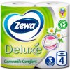 Zewa Deluxe Camomile Comfort toaletný papier 4ks - Zewa DeLux Camomile 3vr.4ks