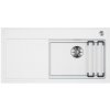 Blanco Etagon XL 6 S F - Silgranitový drez, 99x50 cm, s pojazdmi, InFino, biela 528104