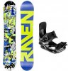 Raven Bang junior detský snowboard + Croxer MP180 snb viazanie - 145 cm + vázání M/L