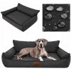 Doggy Čierny pelech / ohrádka pre psa, 106 cm x 132 cm