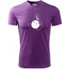 Koule vs kolka - Pánske tričko Fantasy športové - 3XL ( Fialová )