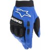 Detské motokrosové rukavice Alpinestars Full Bore čierno-modré Veľkosť: M