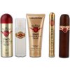 Cuba Cuba Must Have Royal Darčeková sada pánska toaletná voda 100 ml, pánska toaletná voda 35 ml, voda po holení Cuba Royal 100 ml, sprchový gél Cuba Royal 200 ml a deospray Cuba Royal 200 ml