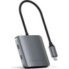 Satechi 4-PORT USB-C Hub (4xUSB-C až 5 Gbps) - vesmírne šedý ST-UC4PHM