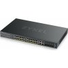 ZYXEL GS2220-28, HP24port Gb L2 Switch, 1 GbE Uplink, PoE