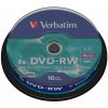 DVD-RW Verbatim 4,7GB 4x 10-cake