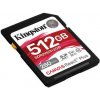 512 GB .SDXC karta Kingston . Canvas React Plus Class UHS-II U3 V60 ( r280MB/s, w150MB/s ) SDR2V6/512GB