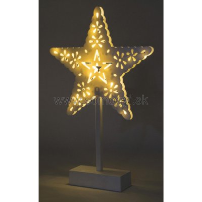 KAD 20 STAR LED stolová dekorácia hviezda 4,5V