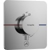 Hansgrohe ShowerSelect Comfort Q - Termostat pod omietku pre 1 spotrebič a ďalší výtok, chróm 15589000