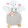 Doudou Plyšová maňuška ovečka 25 cm