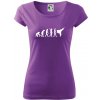 Karate Evolúcia - kop - Dámske tričko Pure - M ( Fialová )