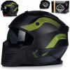 MOTOCYKLOVÁ PRILBA | VITO BRUZANO FLUO | OTVORENÁ + ODNÍMATEĽNÁ ČEĽUSŤ + CLONA