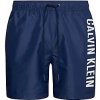Swimwear Men Woven Bottoms MEDIUM DRAWSTRING KM0KM01004C7E - Calvin Klein tmavě modrá 6XL