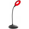 LED lampička na čítanie bez modrej zložky LumiDream Aura - Red/Black
