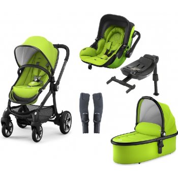 Kiddy Evostar 1 + Evoluna i-Size s Isofix Base 2 Lime Green 2017